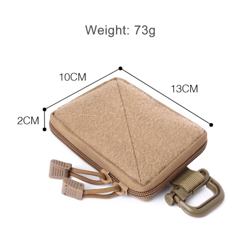 MOLLE BAG Tactical EDC Pouch Range Bag Medical Organizer Pouch Military Wallet Small Bag Outdoor Hunting Accessories Vest Equipm
