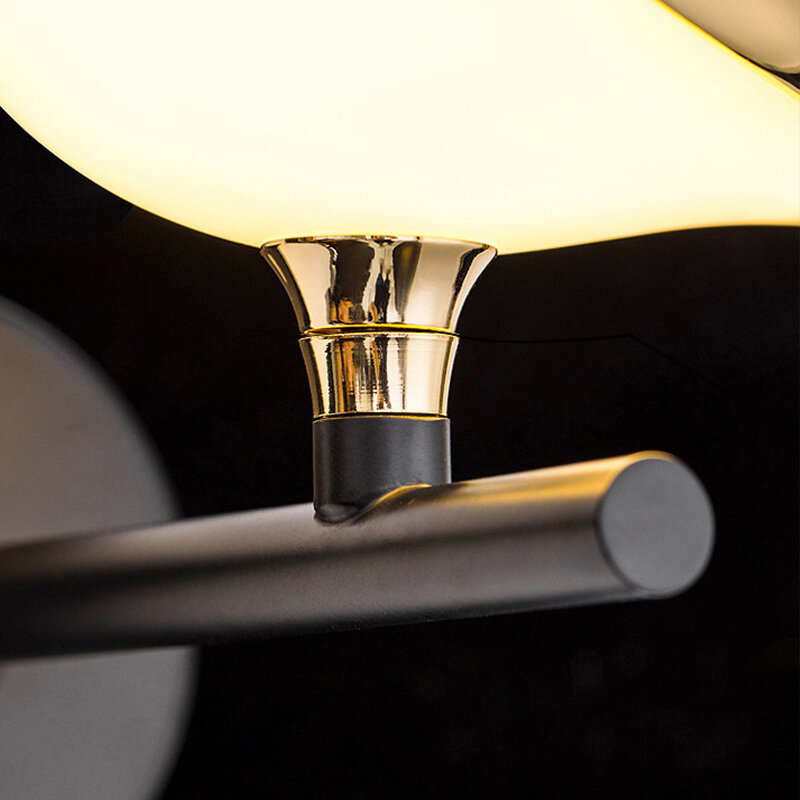 Настенный светильник в стиле пост-модерн, минималистский светодиодный светильник для гостиной, телевизора, роскошная креативная прикроват...