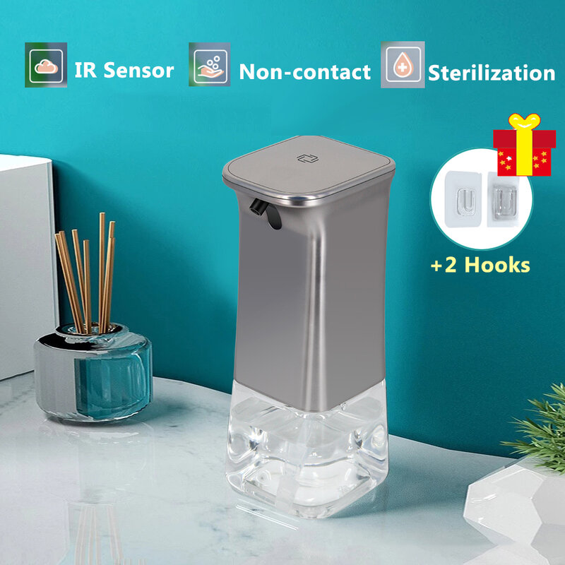 350MLอัตโนมัติFoaming Handเครื่องซักผ้าล้างInductionสบู่Despenser 0.25Sเซ็นเซอร์อินฟราเรดสำหรับสมาร์ทบ้านครอบครัว