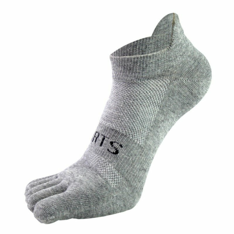 Calcetines deportivos con estampado de letras para hombre, calcetín de cinco dedos, algodón, cómodo, transpirable, 2019