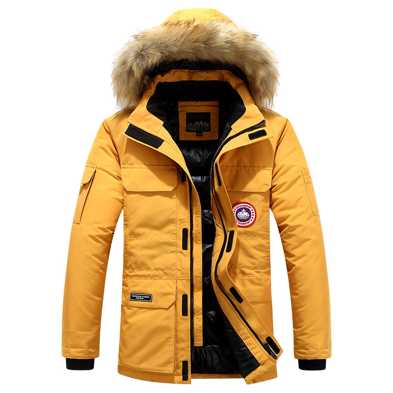Мужская зимняя хлопковая куртка 2021, мужская зимняя куртка, модная утепленная парка, Повседневная Женская куртка