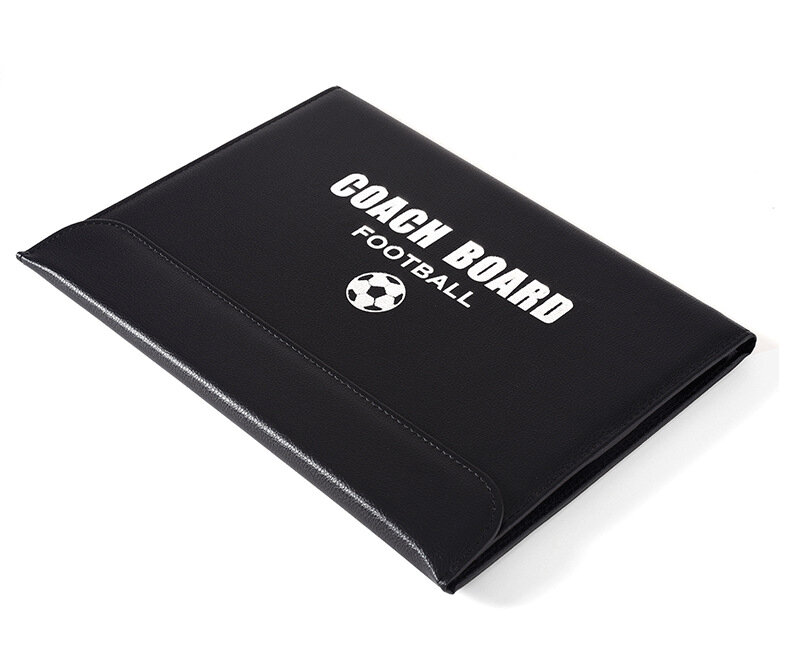 Football Soccer Portable Trainning Assisitant Equipments Tactical Board football trainin Foldable Leather Useful Teaching Board