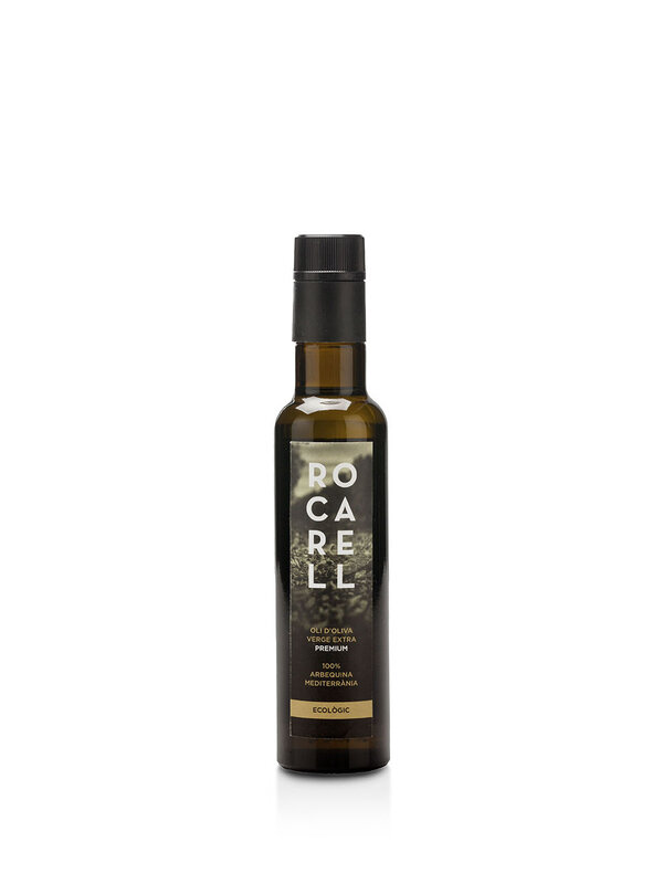 Olive oil EXTRA virgin organic ROCARELL BOTTLE 250 ML