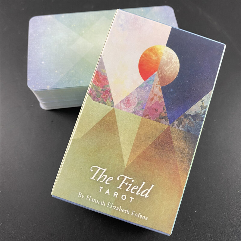 2021 The Field Tarot Cards piattaforma di galaxazione della profezia versione inglese intrattenimento gioco da tavolo da gioco dell'oracolo