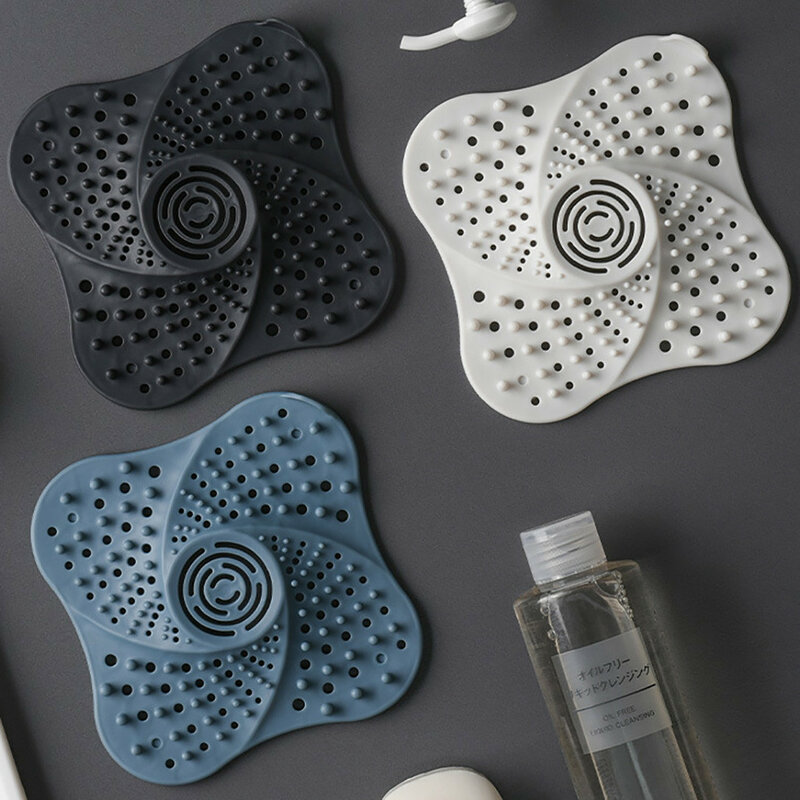 Filtro de ducha desechable para el baño tapón de desagüe para el suelo, antibloqueo hair catcher shower filter
