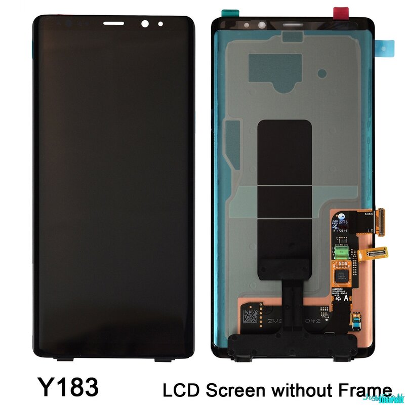 Oryginał do Samsung Galaxy Note 8 N9500 N950FD N950U defekt wyświetlacz Lcd montaż digitizera ekranu dotykowego 6.3 "super amoled