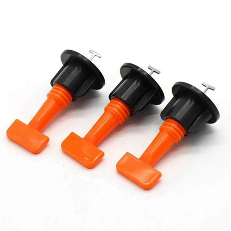 150 PCS Tile Leveling System Toolkit Level Wedges Alignment Spacers for Leveler Locator Spacers Plier Flat Ceramic Floor
