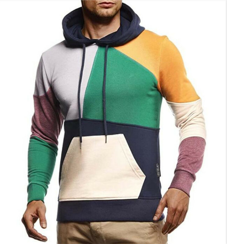 Fashion Brand Men Hoodies Top Autumn Male Splice Pullover Hoodies Mens Sweatshirts Hoodie Clothing