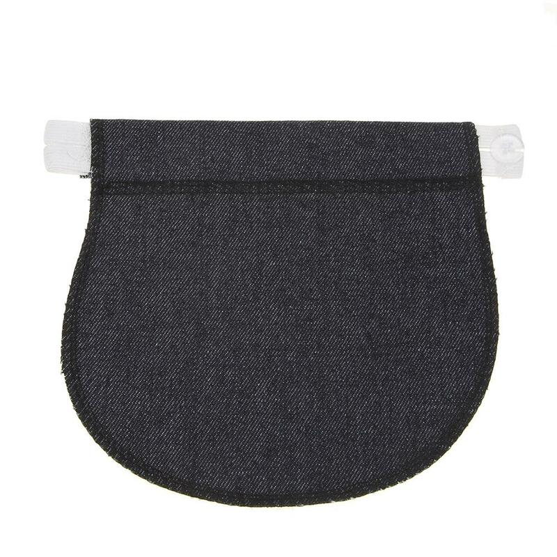 Pantalon élastique doux et réglable pour femmes, ceinture de grossesse, pantalon de maternité ample avec bouton pour la mère