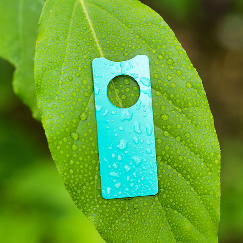 100 pçs de alta qualidade plástico plantas tags berçário jardim anel etiqueta pote marcador estaca pendurado tag estufa bonsai colar tags