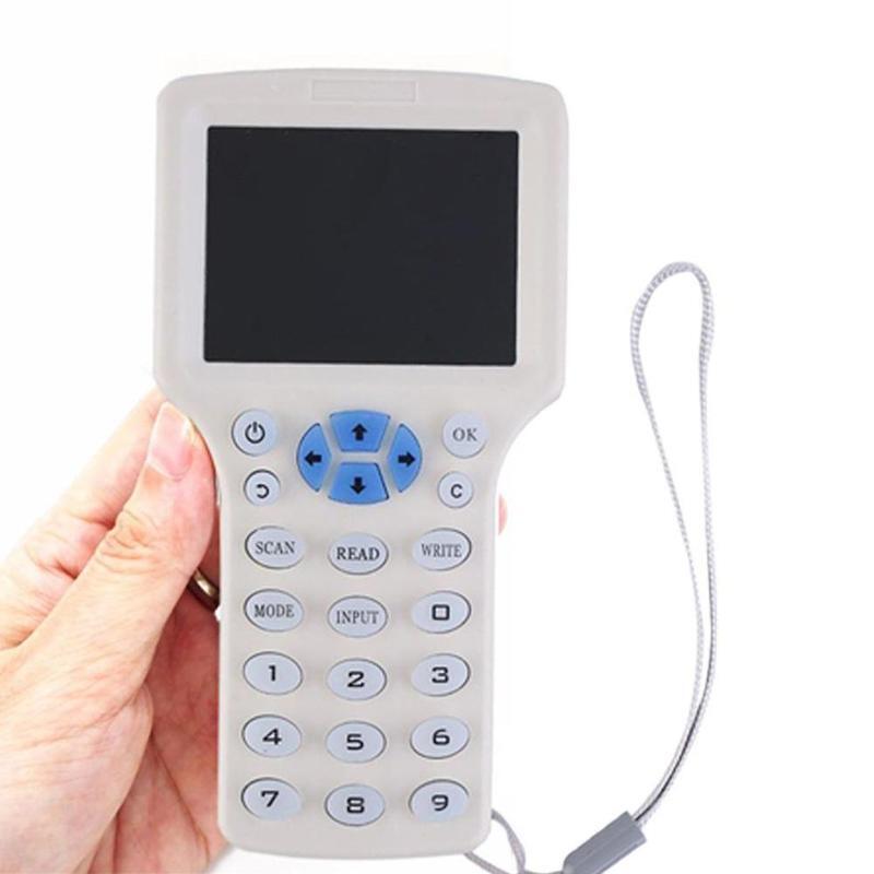 영어 RFID ID/IC 카드 판독기 암호화 프로그램 액세스 카드 복제기 NFC IC 13.56 MHZ 카드 작가의 균열 버전