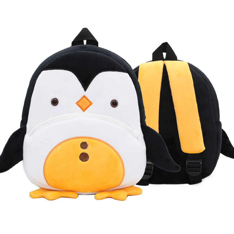 Zaino per bambini carino borsa per bambini Mini borsa da viaggio in cartone animato di peluche per bambina 2-6 anni