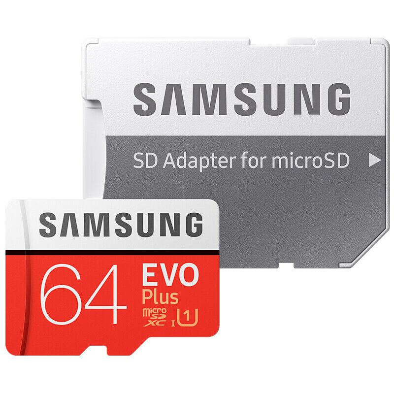 SAMSUNG microsd card 256G 128GB 64GB fino a 100 MB/s Class10 U3 micro SDXC Grado EVO Più micro SD Card Scheda di Memoria di TF Flash Auto