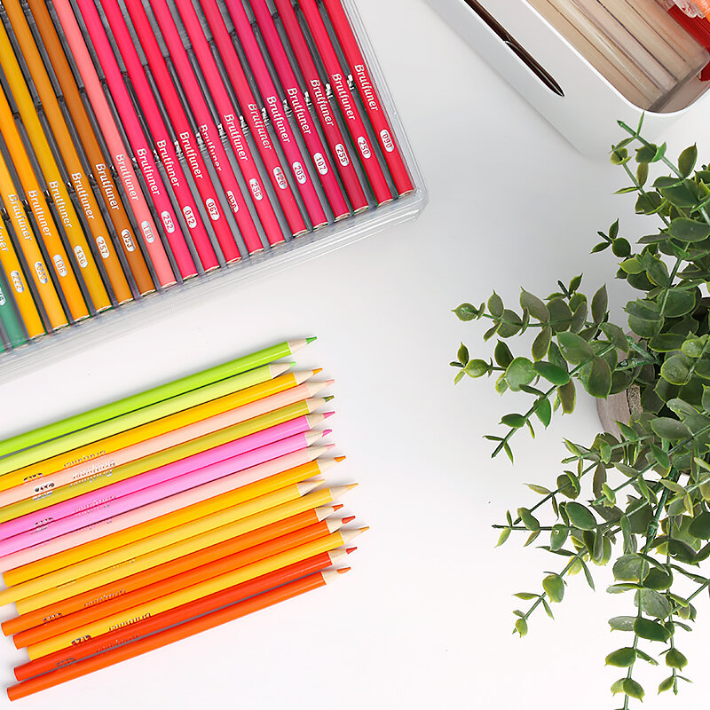 Brutfuner 260 색상 나무 컬러 연필 전문 드로잉 스케치 연필 세트 컬러 연필 학교 학생 미술 용품에 대 한