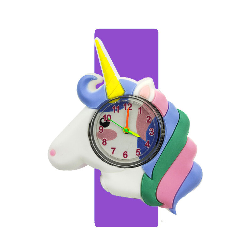 Vendita calda Unicorn Watch regalo di compleanno per bambini regali di natale Pony Watch Girls Boys Baby Bracelet Clock orologi al quarzo per bambini