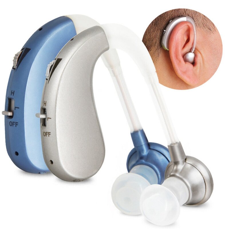 Mini Aufladbare Digitalen Hörgerät Super Lange standby-Sound Verstärker Drahtlose Ohr Aids für Ältere Moderate zu Schweren Verlust