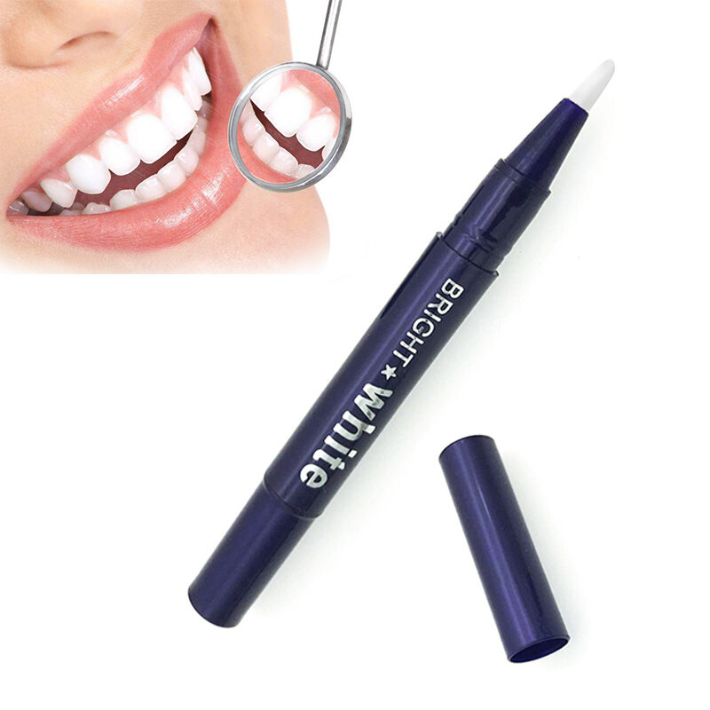 휴대용 치아 미백 도구 2.5ml, 젤 치아 청소, 표백 브러시 펜, 치과 미백, 일상 생활, 사용하기 쉬운 TSLM2, 1 개