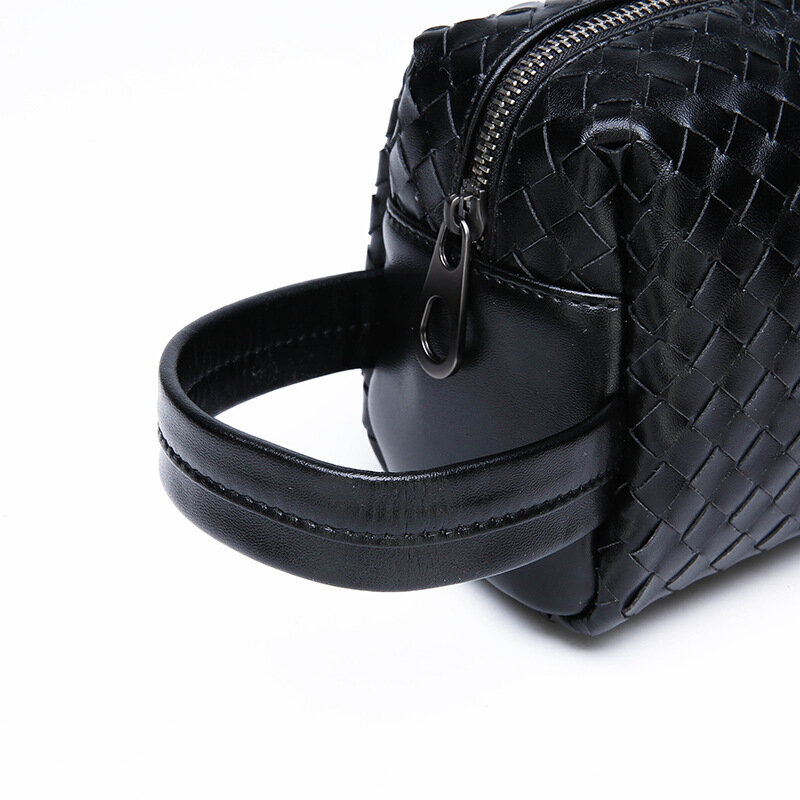 Bolsa de mão masculina de design, bolsa de mão com tecido de alta capacidade para viagens, para homens