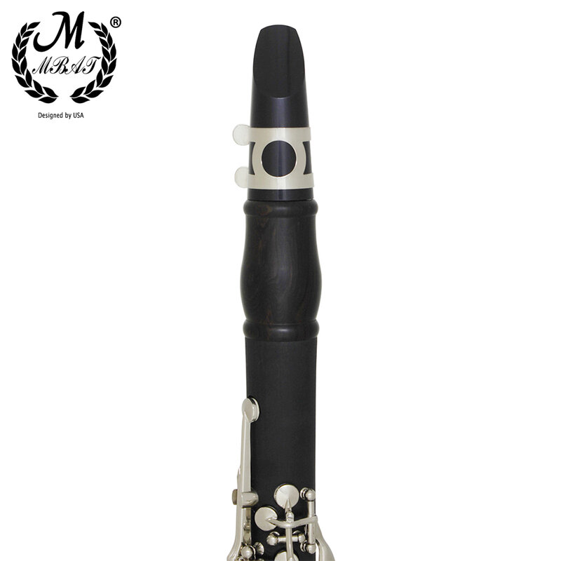 M mbat a segunda seção do clarinete/barril de clarinete/tubo de passo/ébano/65mm/clarinete woodwind acessórios para instrumentos