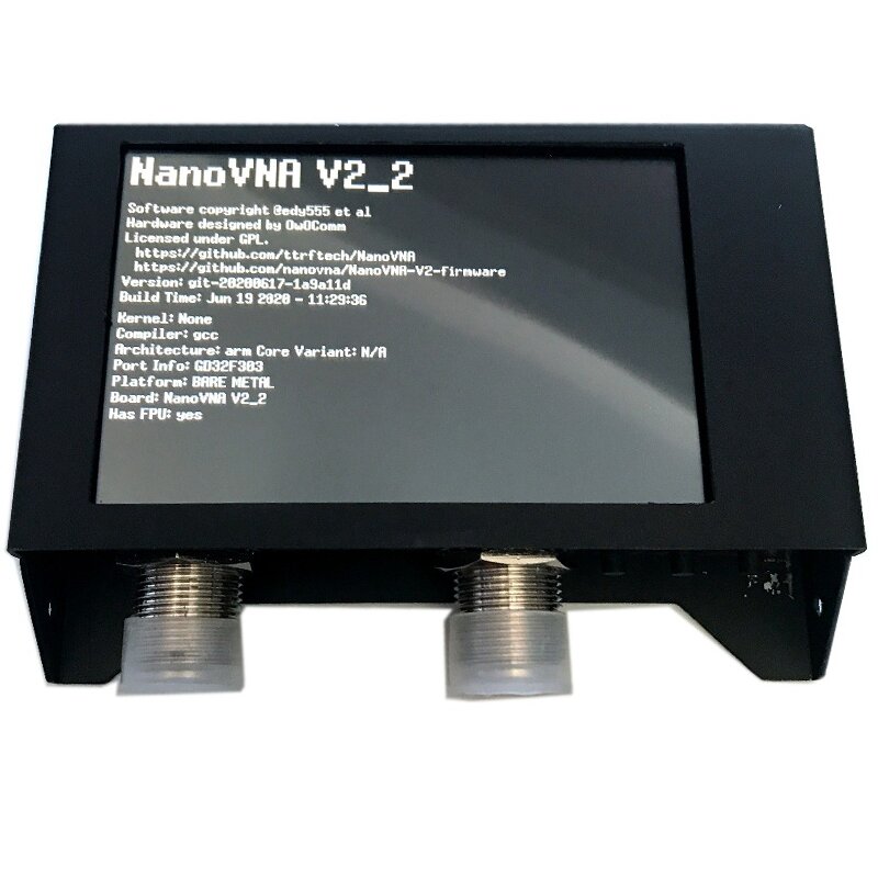 4 인치 디스플레이 SAA-2N NanoVNA V2 3GHz 2.2 버전 3000MAh 배터리 벡터 네트워크 분석기 HF VHF UHF 안테나 분석기
