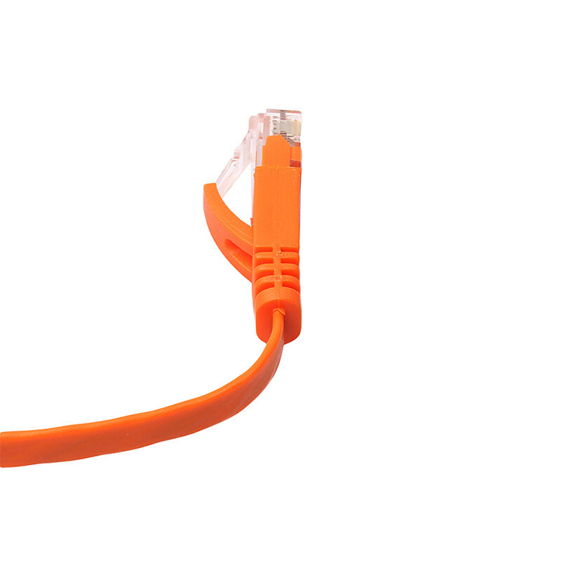 Ethernet CAT6 Internet Netzwerk Flache Kabel Cord Patch Blei RJ45 Für PC Router
