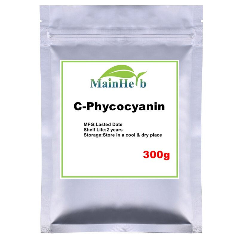 C-phycocyanin natural é usado em cosméticos