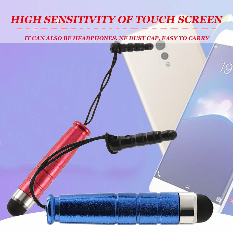 Gratis Verzending Zwarte Stylus Pen Voor Alle Capacitieve Touchscreen Pen Voor Ipad Iphone Alle Mobiele Telefoons Tablet