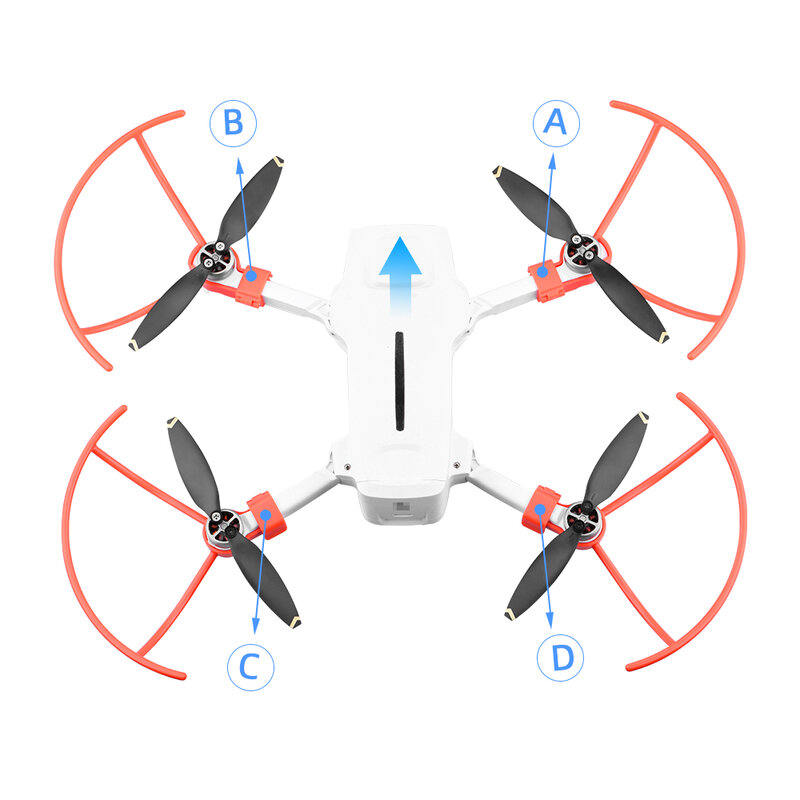 Per FIMI X8 MINI protezione elica Drone protezione elica puntelli a sgancio rapido copertura ventola ala per FIMI X8 MINI Drone accessorio