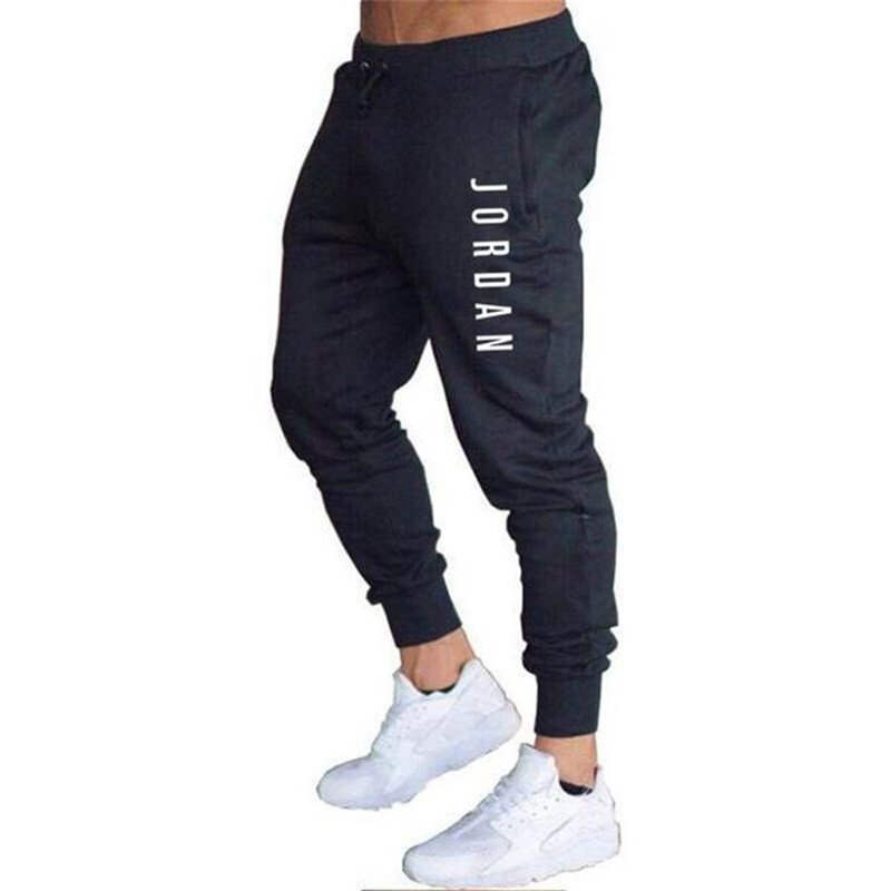 Męskie spodnie joggersy na co dzień Fitness mężczyźni odzież sportowa spodnie dresowe obcisłe spodnie dresowe spodnie