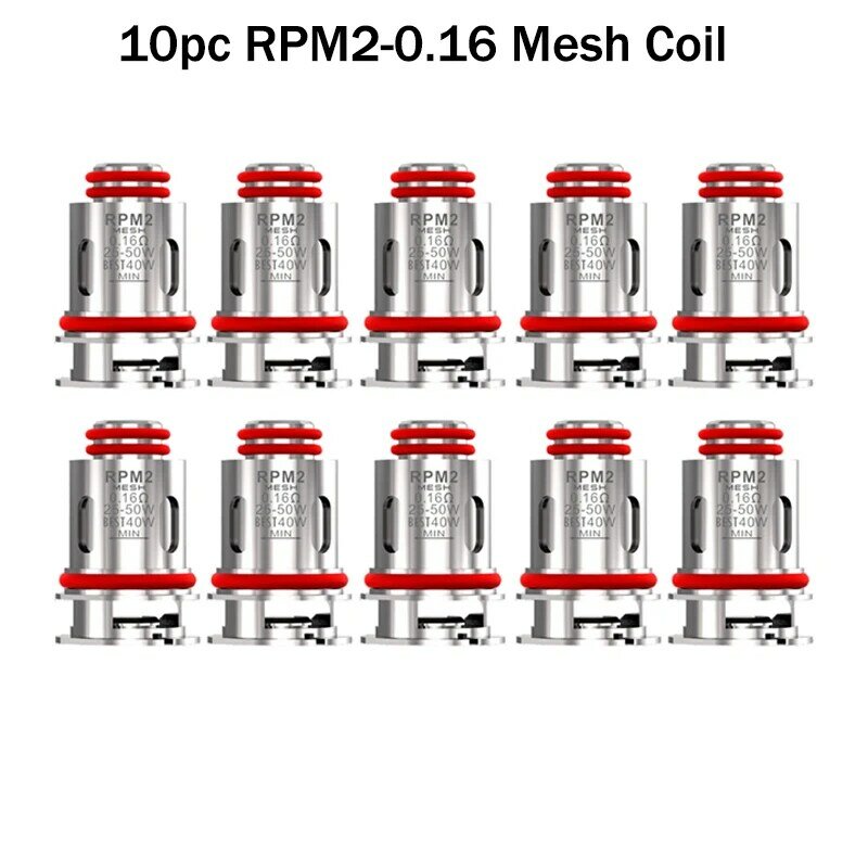 5pc Replacement Coil RPM2 0.16ohm Mesh Coil For Nord X Thallo Nord 4 IPX 80 SCAR-P3 SCAR-P5 Thallo Thallo S Kit