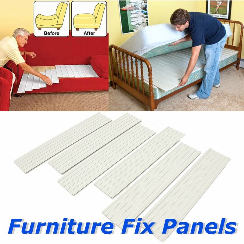 Paneles de soporte para sofá seccional, almohadillas acojinadas de fijación rápida, 6 uds.
