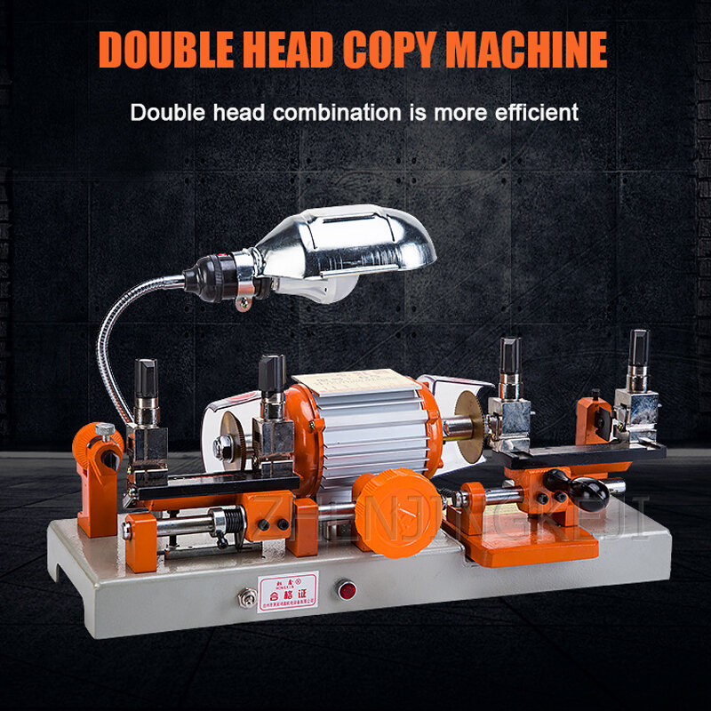 Horizontal Key Machine Key Automatic Cutting Duplicator High Efficiency Key Machine Double Head Manual Multifunction Key Machine