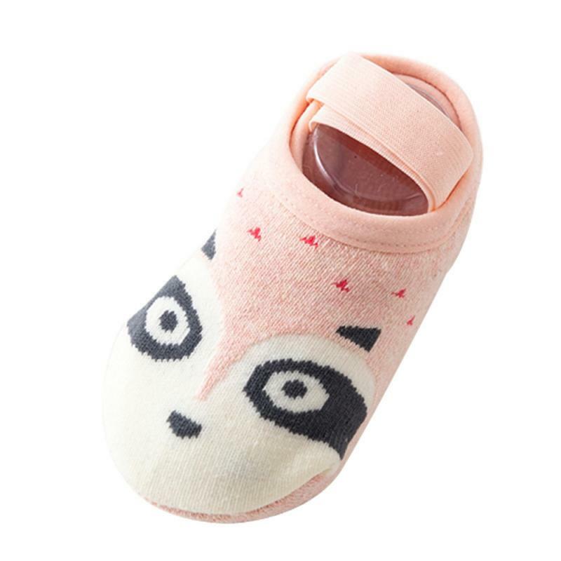 1 paar Baby Girl & Boy Kleinkind Anti-slip Socken Grip Hausschuhe Kleinkind Boden infant Nette Cartoon Boot Weichen baumwolle Tier Socken Neue