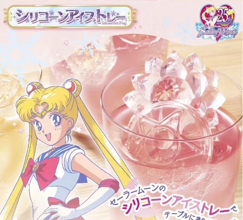 Kawaii Sailor Moon Transformer 3D Silicone Mould DIY Ice Grill Oven with Chocolate Mould Cake Handmade Decoration Tool