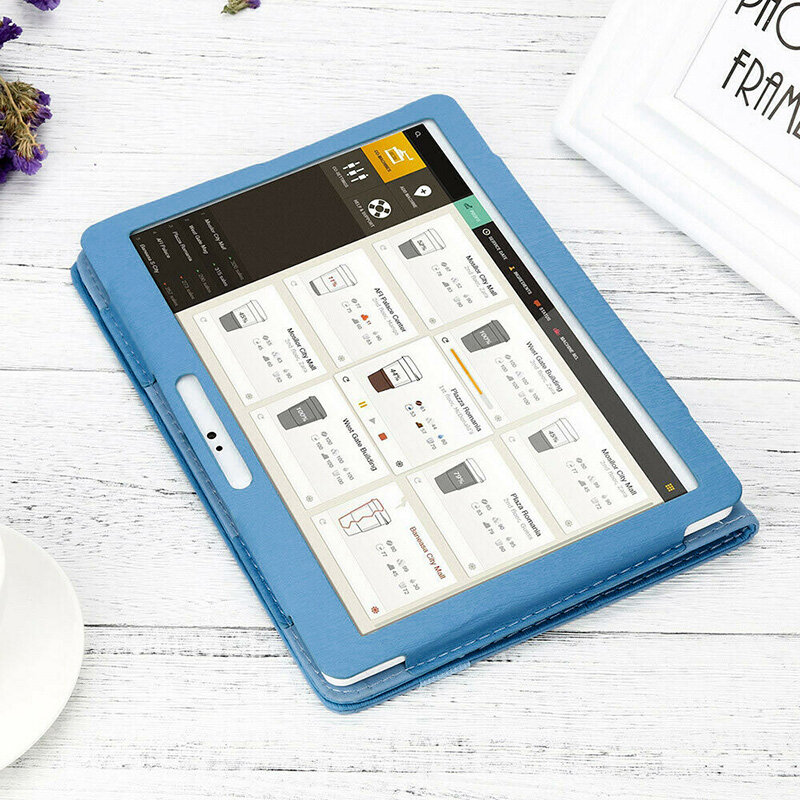 Nieuwe Bescherming Universele Folio Leren Stand Cover Case Voor 10 10.1 Inch Android Tablet Pc Gevallen Tablet Pc Opvouwbare Waterdichte