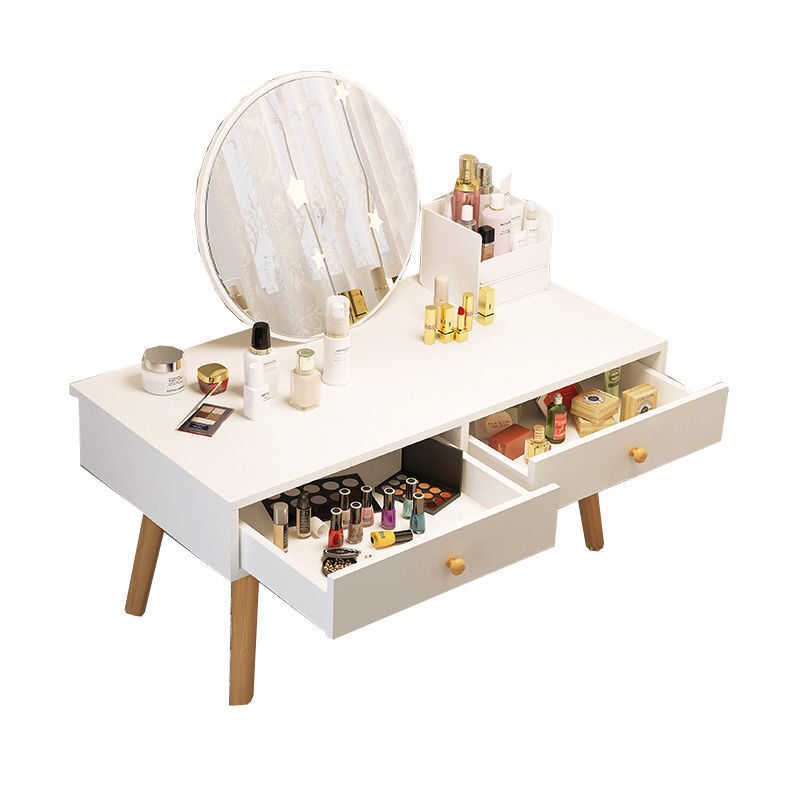드레싱 테이블 침실 스토리지 캐비닛 현대 단순 드레싱 테이블 거울 나무 서랍장 가구 드레서