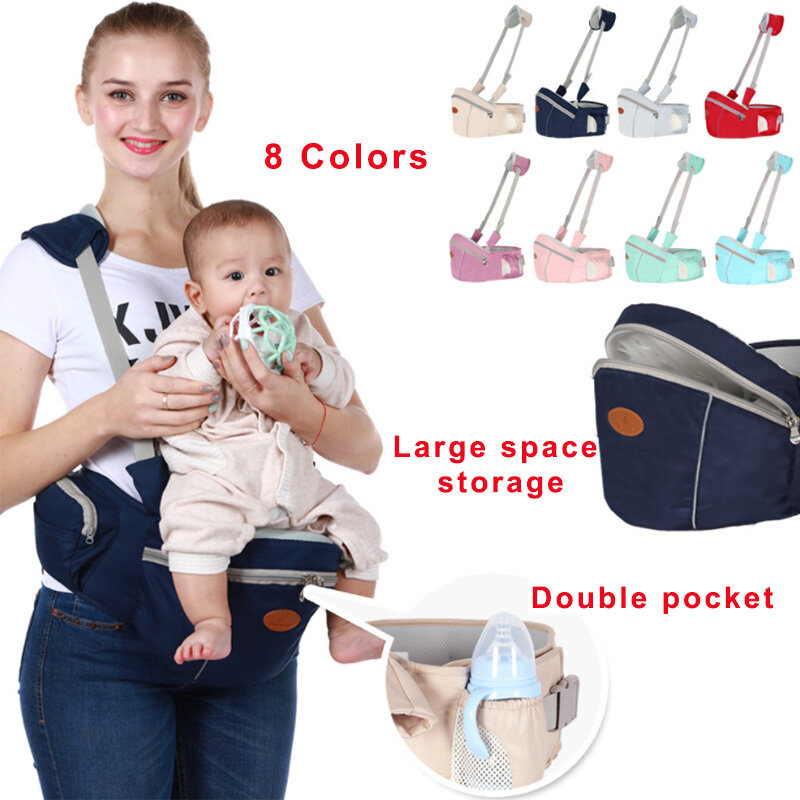 Baby Carrier Waist Stool Walkers Baby Sling Hold Waist Belt Backpack Carrier Hipseat Belt Kids Infant Hip Seat Infant Waist seat