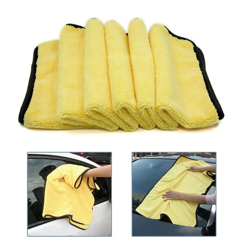 TIROL T22453 toalla para limpieza de coche de tela de toalla de lavado de coches de vidrio de agua de limpieza secado ropa herramienta de limpieza 92x56cm de detallando