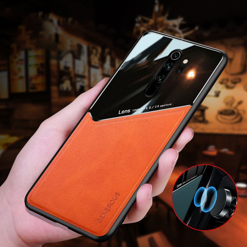 Чехол-накладка для Redmi Note 8 9 9s 10x K30 Pro Max чехол Роскошный кожаный чехол для XiaoMi POCO X3 NFC Redmi 9 9c 10x4g 5g акриловое зеркало против падения