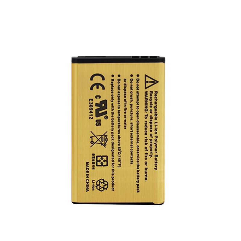 OHD Hohe Kapazität Goldene batterie BL5C BL-5C BL 5C Batterie Für Nokia 1000/ 1010/ 1100/ 1108/ 1110/ 1111/ 1112/ 1116 BATTERIE