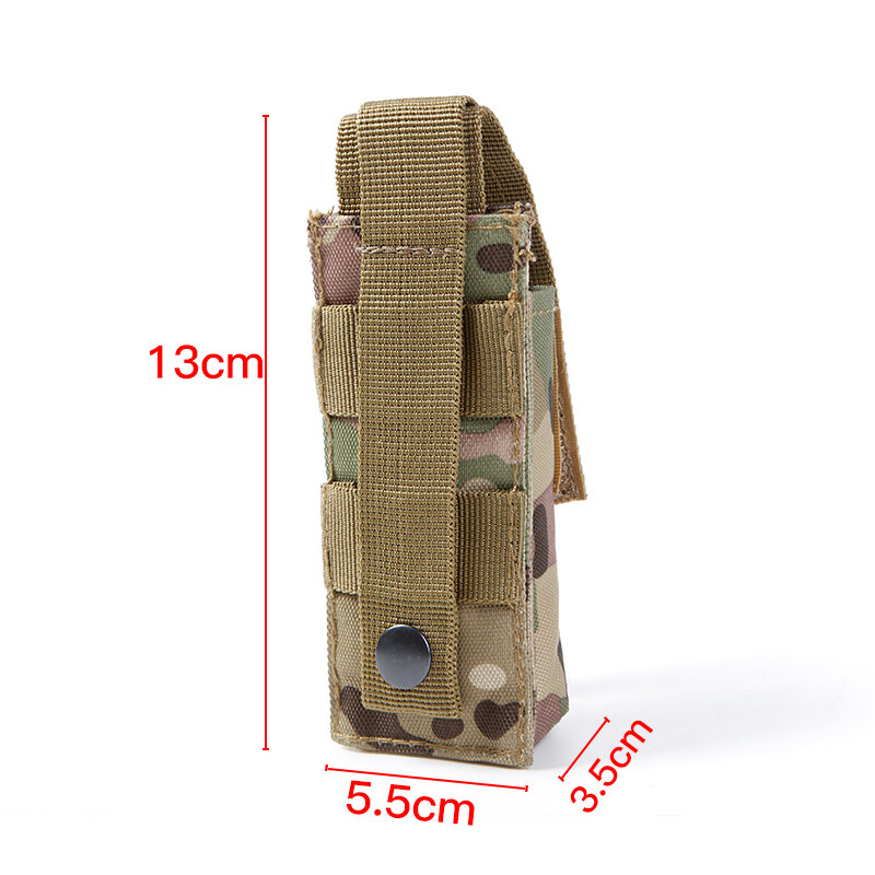 Bolsa de nailon para torniquete Molle, soporte táctico, paquete de almacenamiento, accesorios para acampar al aire libre
