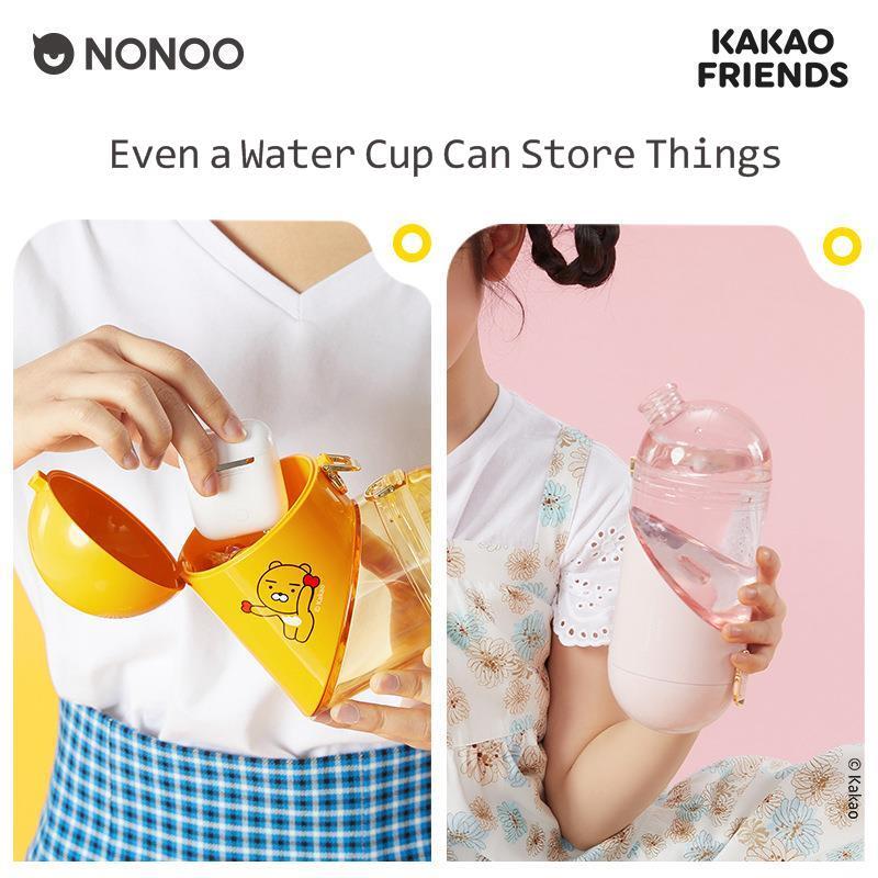 Hot Sale Nonoo Love Creative Cups And Mugs Kakao Lovely Outdoor Portable Water Summer Storage Travel Coffee Mug Drinkware Cup