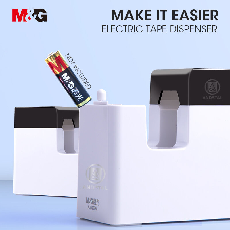 M & G-dispensador de cinta eléctrica inteligente, cortador automático de cinta Washi, papelería para oficina, suministros de regalo