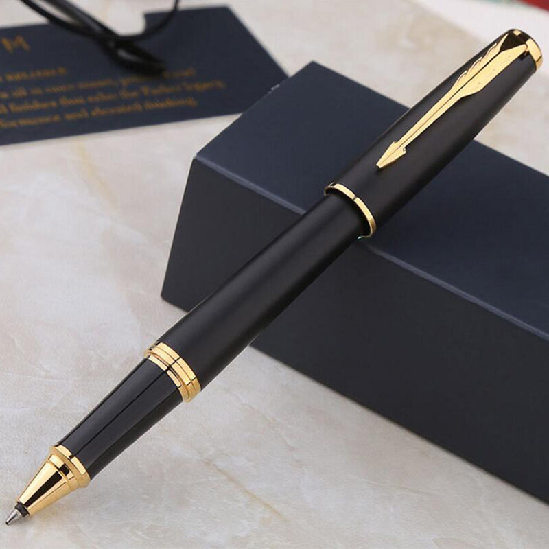 عالية الجودة الحضرية المعادن الأسطوانة قلم حبر جاف فاخر رجال الأعمال الكتابة القلم شراء 2 إرسال هدية