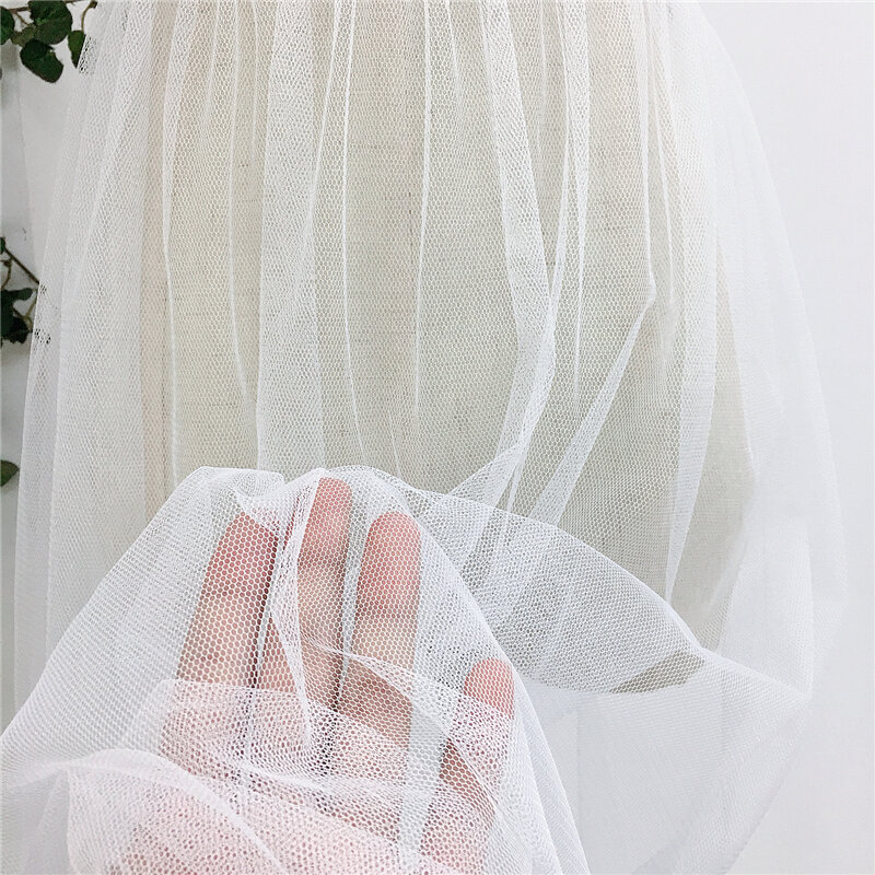 Женская прозрачная сетчатая Кружевная юбка-комбинация с запахом
