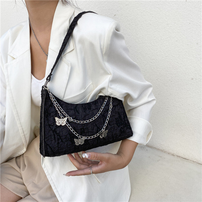 Nuova borsa a tracolla da donna alla moda borsa piccola borsa quadrata borsa da sella borsa piccola retrò borsa femminile
