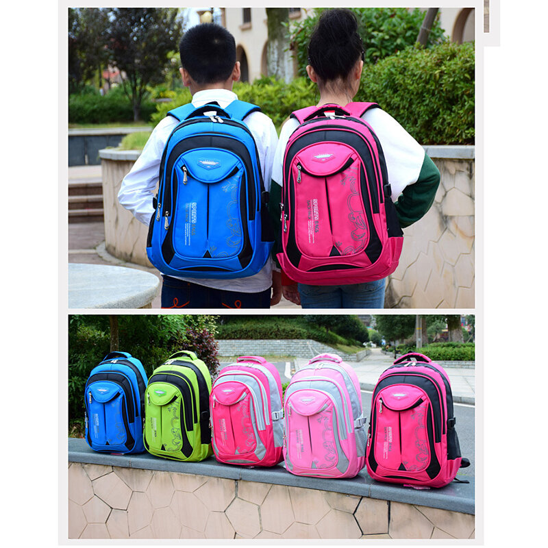 Top Quality Waterproof Children's Backpack Boys Girls Primary Schoolbag