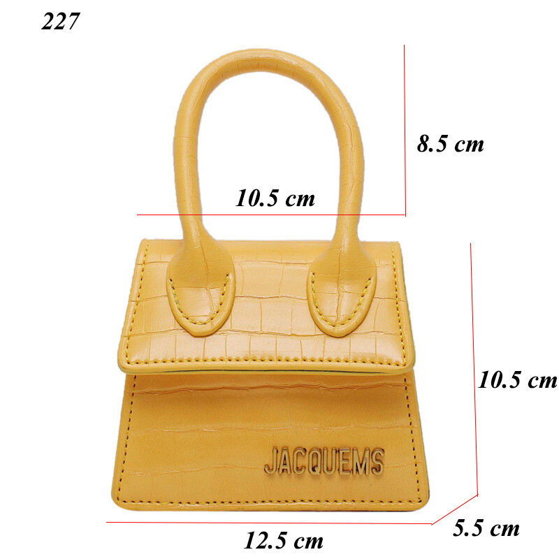 Luxury Handle Mini Jกระเป๋ากระเป๋าถือกระเป๋าถือ2019ผู้หญิงDesignerขนาดเล็กไหล่Crossbodyกระเป๋าผู้หญิงรูปแบบจระเข้