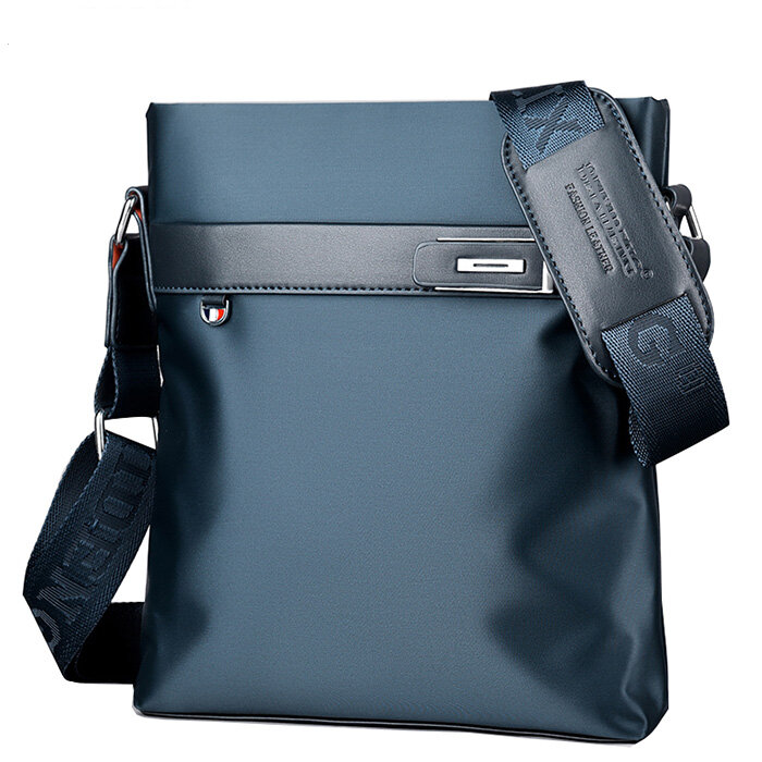 Bolsa transversal masculina, bolsa de ombro impermeável de alta qualidade para homens de negócios e viagem