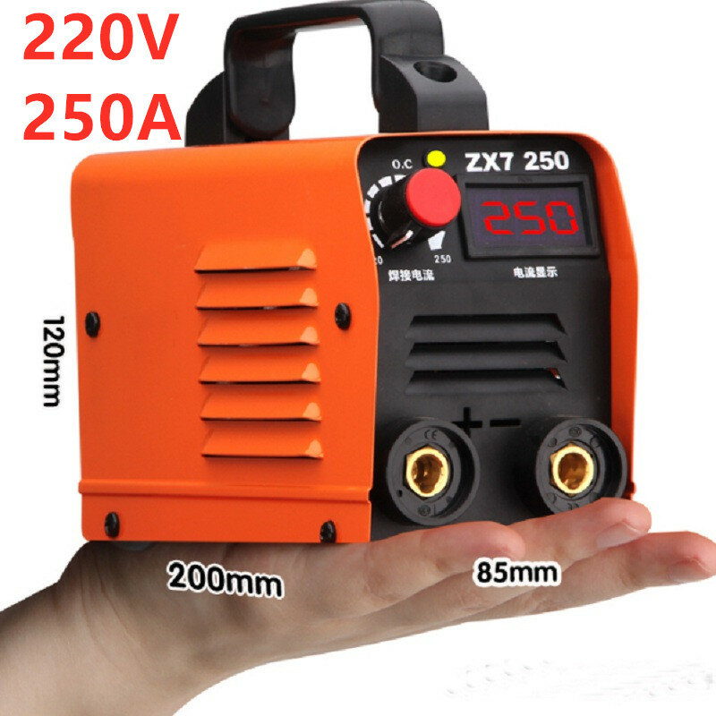 220V 250A Goedkope Draagbare Inverter Lasmachines ZX7-250 Huishoudelijke Zuiver Koper Igbt Elektriciteit Welderg Tool